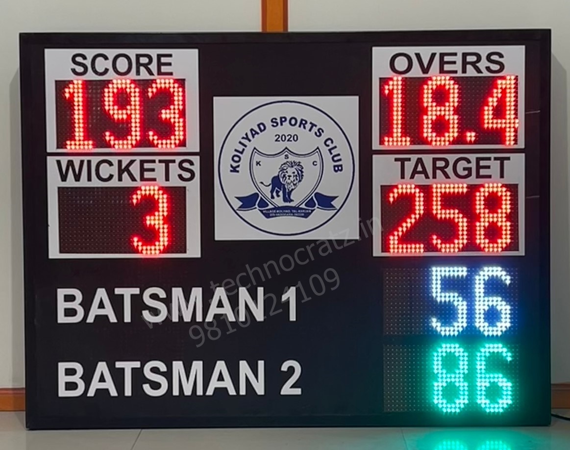 cricket Scoreboard, Scoreboard, Led Cricket Scoreboard, Led Scoreboard, Led Boards, Led Cricket Scoreboard Manufacturer, Cricket Scoreboard Manufacturer